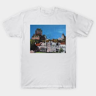 View Of Quebec, Canada T-Shirt